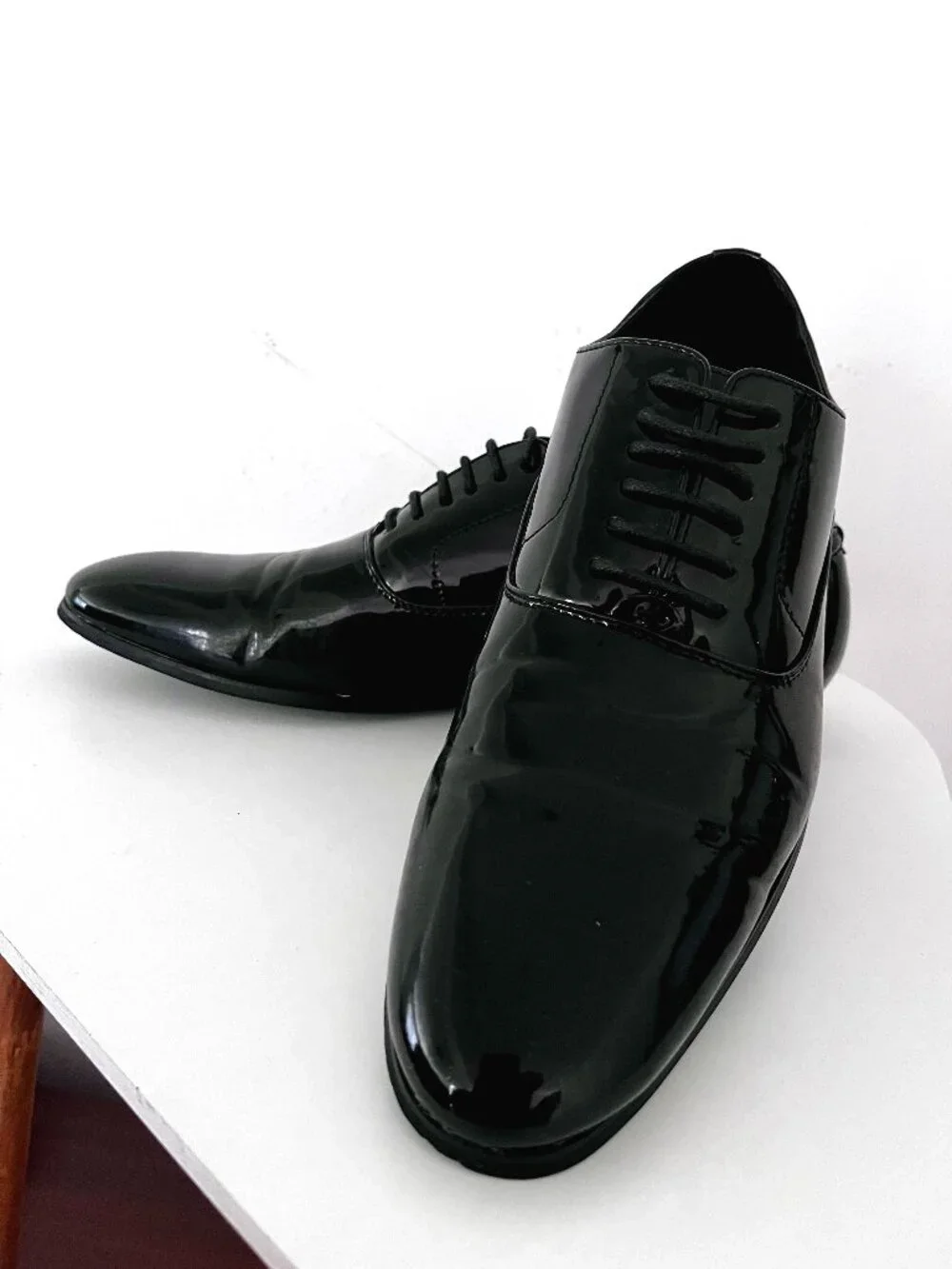 AZAR MAN Men's formal BLACK shoes